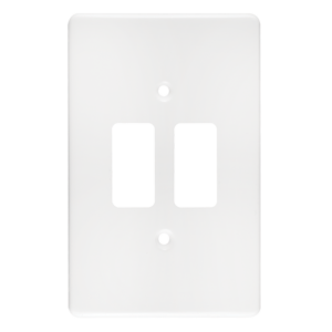 Classic 2 Lever Plastic Coverplate