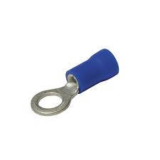 Pre-insulated Ring Terminal 5mm Blue