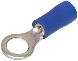 Pre-insulated Ring Terminal 8mm Blue