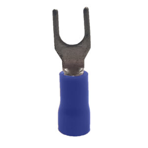 Pre-Insulated Spade Terminals 6mm Blue