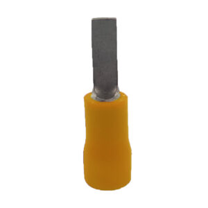 Pre-Insulated Blade Terminals Yellow 10  x25.8mm