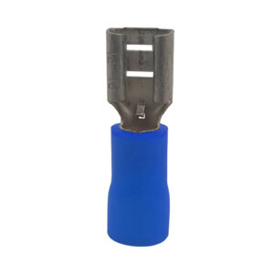 Pre-Insulated Piggy Pack Disconnect Blue 6.35mm