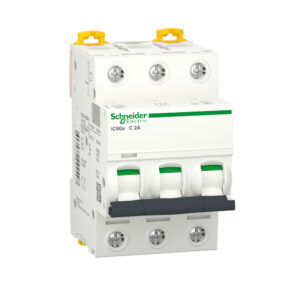 Acti9 iC60A 3P C 2A MCB